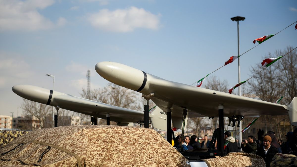 Bělorusko chce blízko ukrajinských hranic vyrábět íránské drony Šahíd
